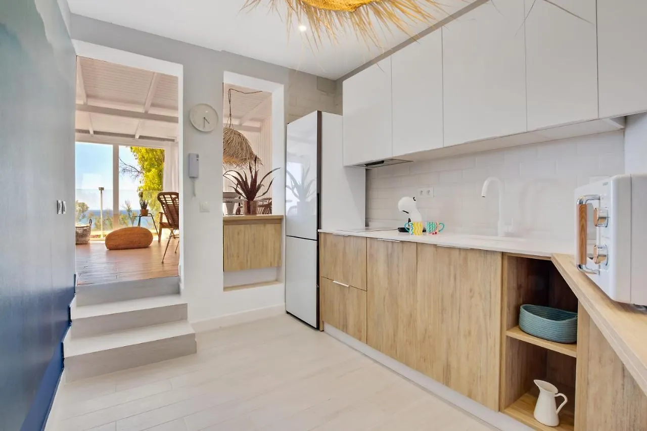 Apartment Casa De La Playa. Beach House With Magnificent Sea Malaga