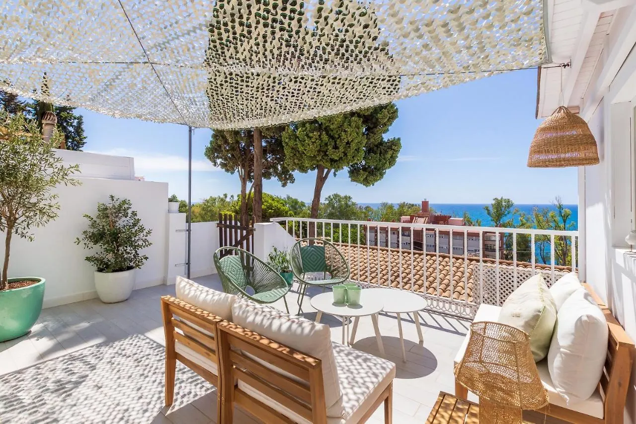 Апартаменты Casa De La Playa. Beach House With Magnificent Sea Малага Испания